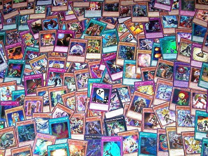 pile of yugioh cards Amazon.com: 25 Assorted YuGiOh Foil Rares Cards! All Foil Cards! : Toys &  Games main image 1