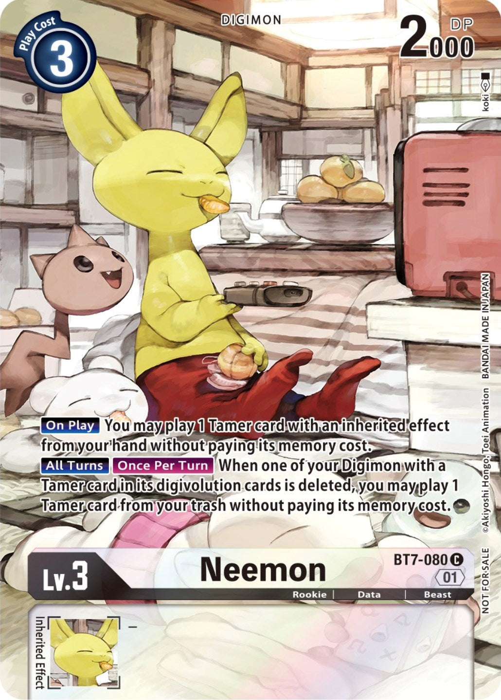 Neemon [BT7-080] (2nd Anniversary Frontier Card) [Next Adventure Promo –  Dungeons & Javas