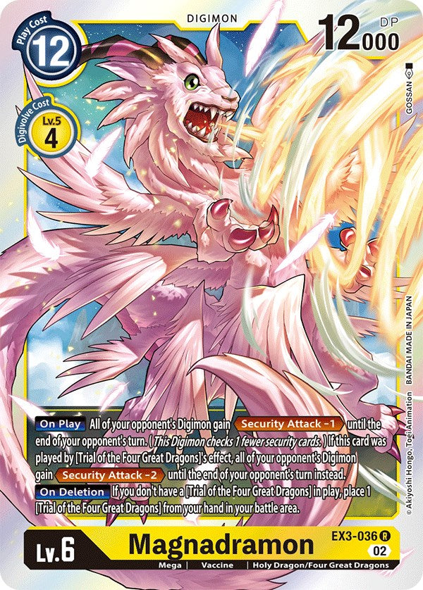 digimon card game draconic roar Airdramon [EX3-029] [Draconic Roar]