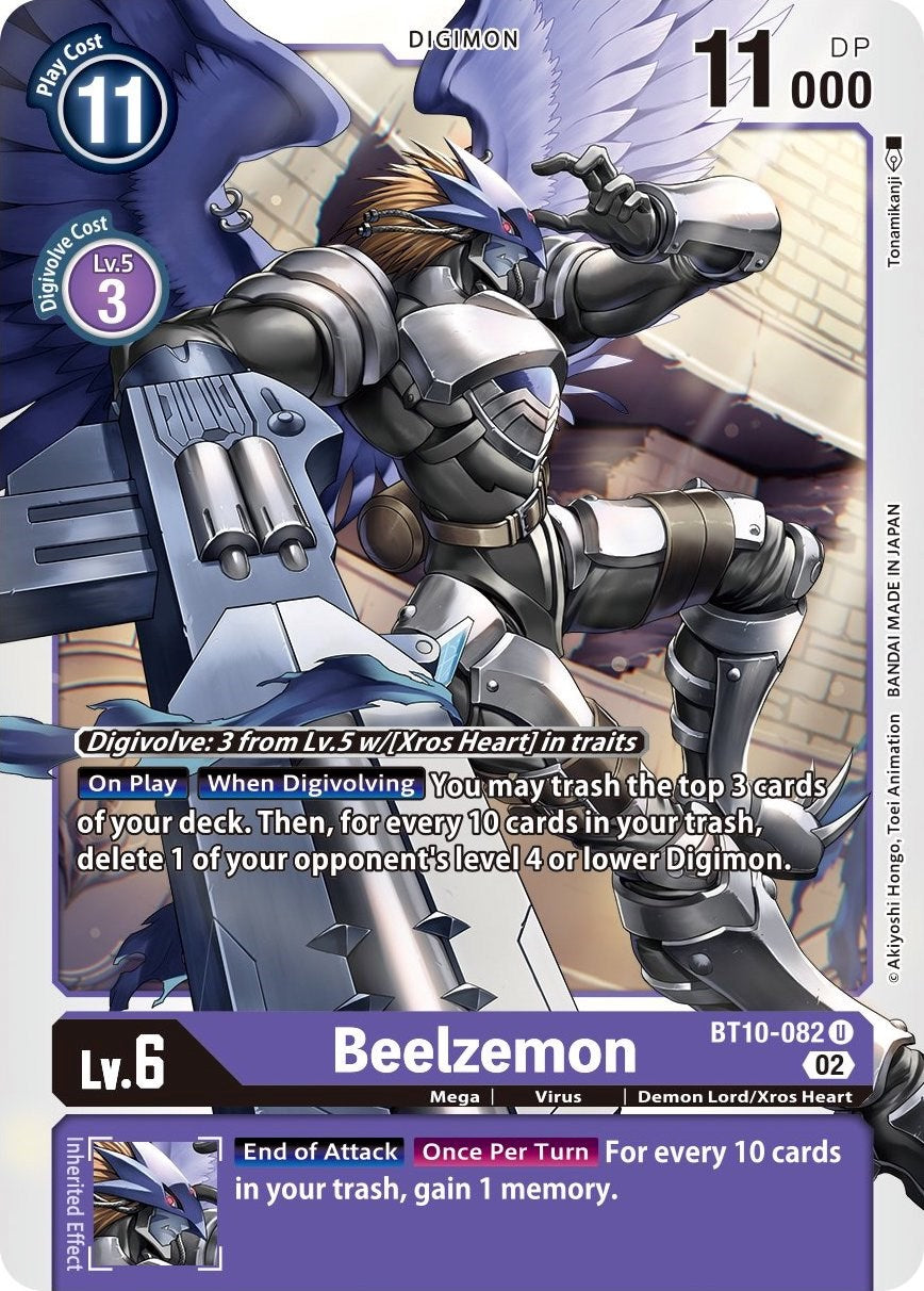 digimon beelzemon card Game - Digital Hazard (EX-02) A small chance of getting the Ghost rare Beelzemon Alternate art with every ST Impmon April 2023 Beelzemon Special