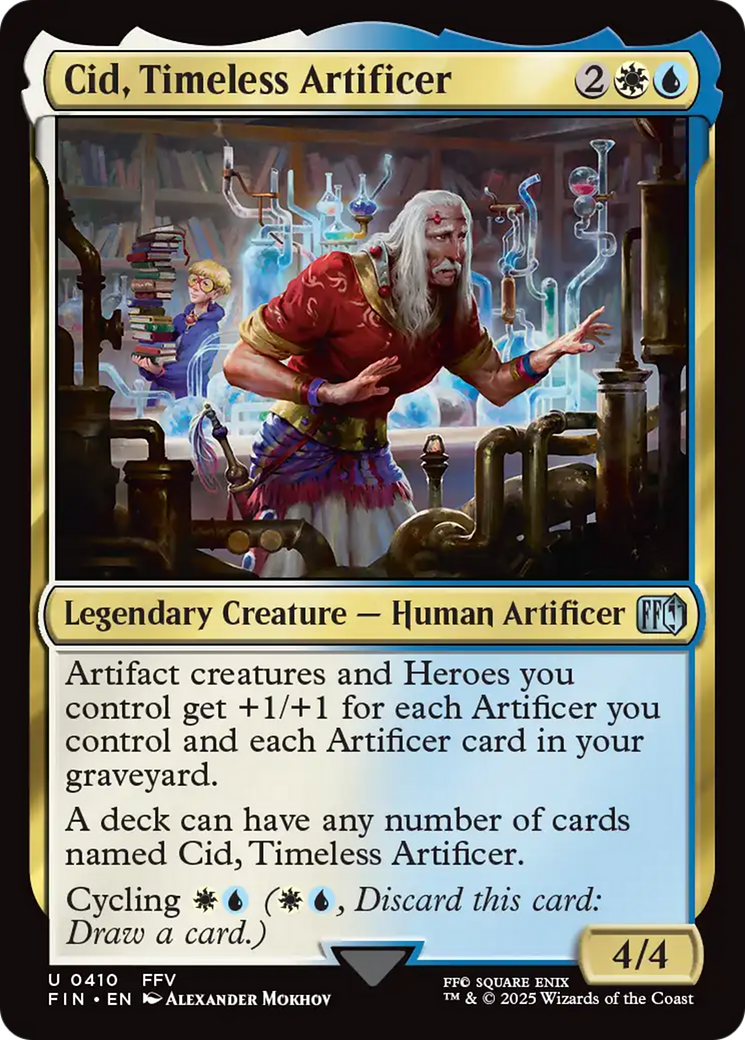 Cid, Timeless Artificer (0410) [FINAL FANTASY] – Dungeons & Javas