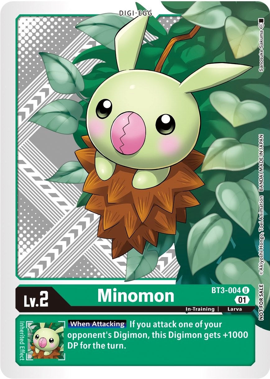 Minomon [BT3-004] (Winner Pack Xros Encounter) [Release Special Booste   Dungeons & Javas