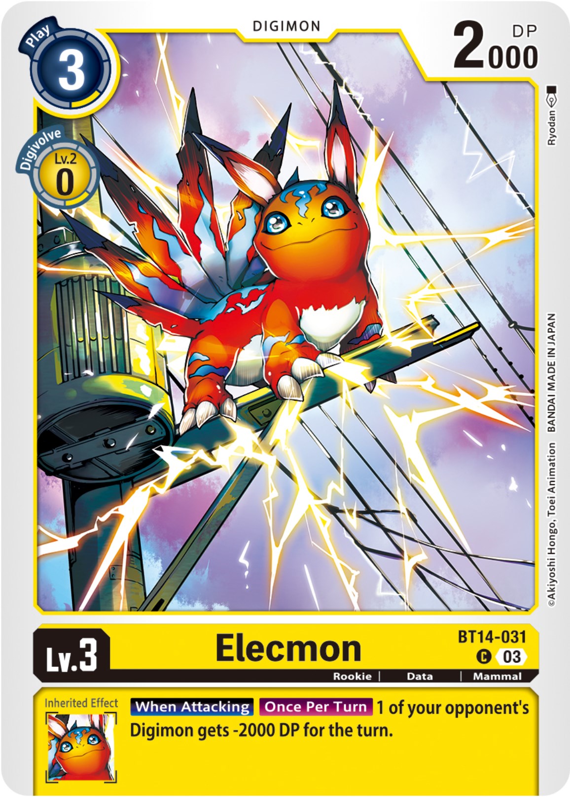 Elecmon [BT14-031] [Blast Ace] – Dungeons & Javas