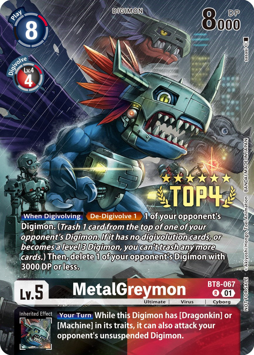 digimon metalgreymon card Dw-0 MetalGreymon (BT24-015) - DigimonCard