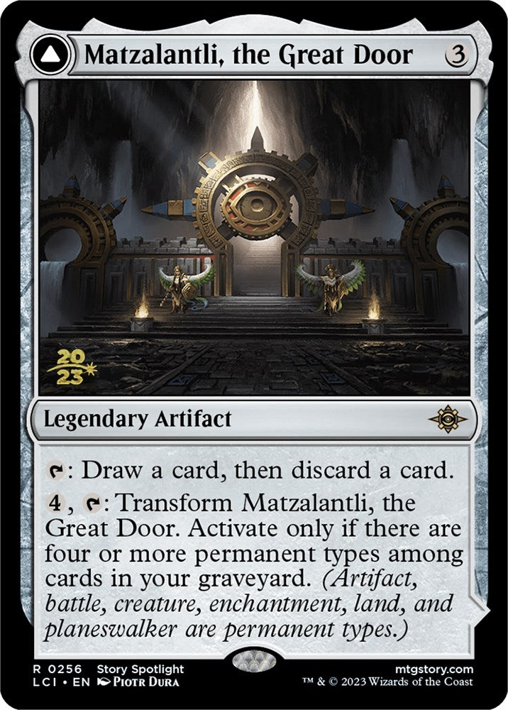 Matzalantli, the Great Door // The Core [The Lost Caverns of Ixalan Pr –  Dungeons & Javas