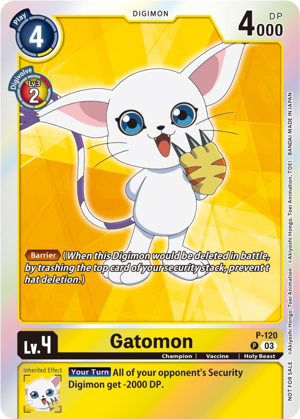 gatomon digimon card Black BT8-077 (Graded) Case BT2-036 Gatomon Uncommon Mint Digimon