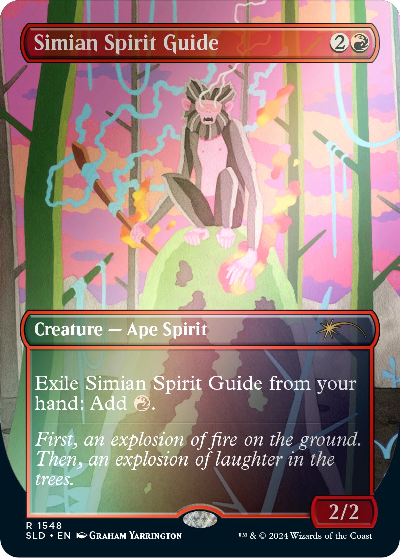 Simian Spirit Guide (Rainbow Foil) [Secret Lair Drop Series] – Dungeons &  Javas