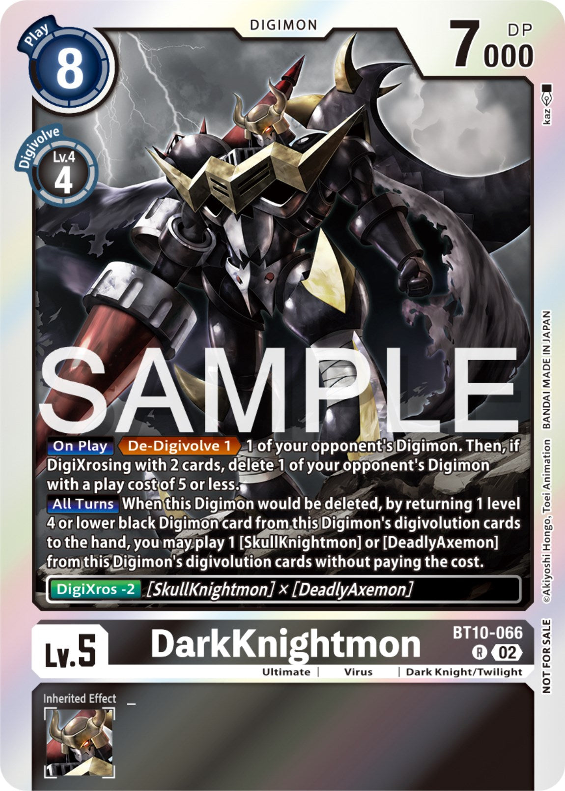 DarkKnightmon [BT10-066] (Event Pack 6) [Xros Encounter Promos] – Dungeons  & Javas