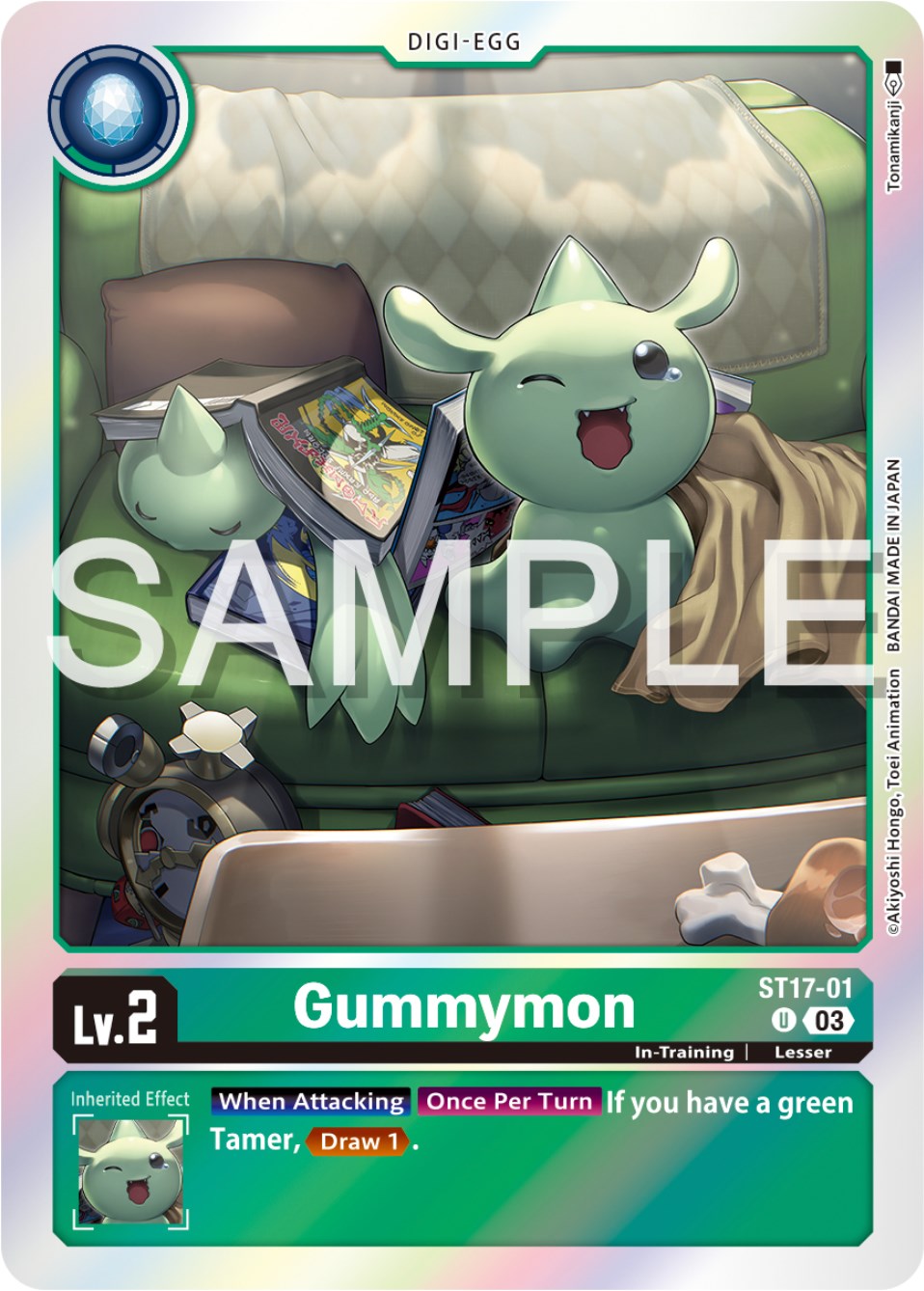 Gummymon [ST17-01] [Starter Deck: Double Typhoon Advanced Deck Set] –  Dungeons & Javas