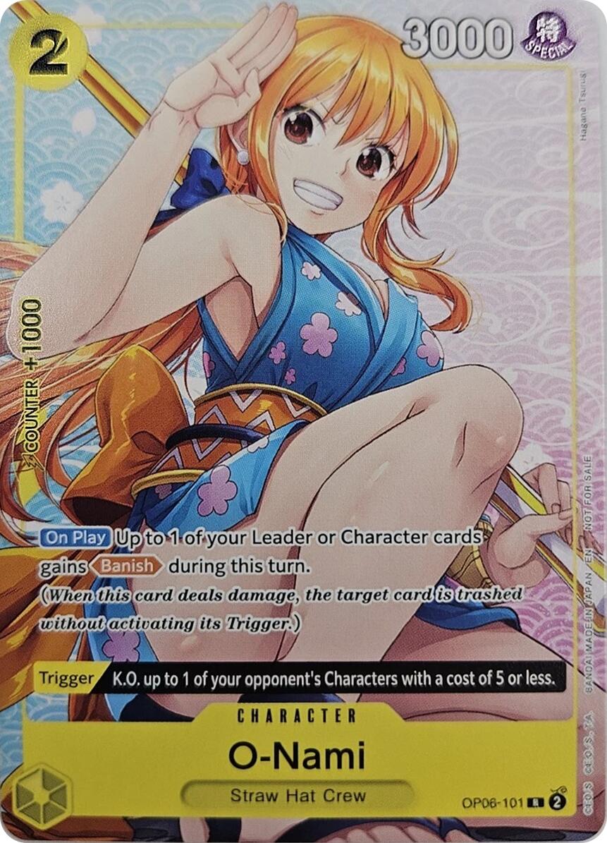 O-Nami (Welcome Pack Vol. 2) [One Piece Promotion Cards] – Dungeons & Javas