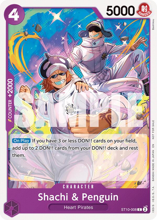 Shachi & Penguin (Tournament Pack 2025 Vol. 4) [One Piece Promotion Ca –  Dungeons & Javas