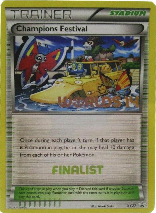 Champions Festival (XY27) (2014 Finalist) [XY: Black Star Promos] –  Dungeons & Javas