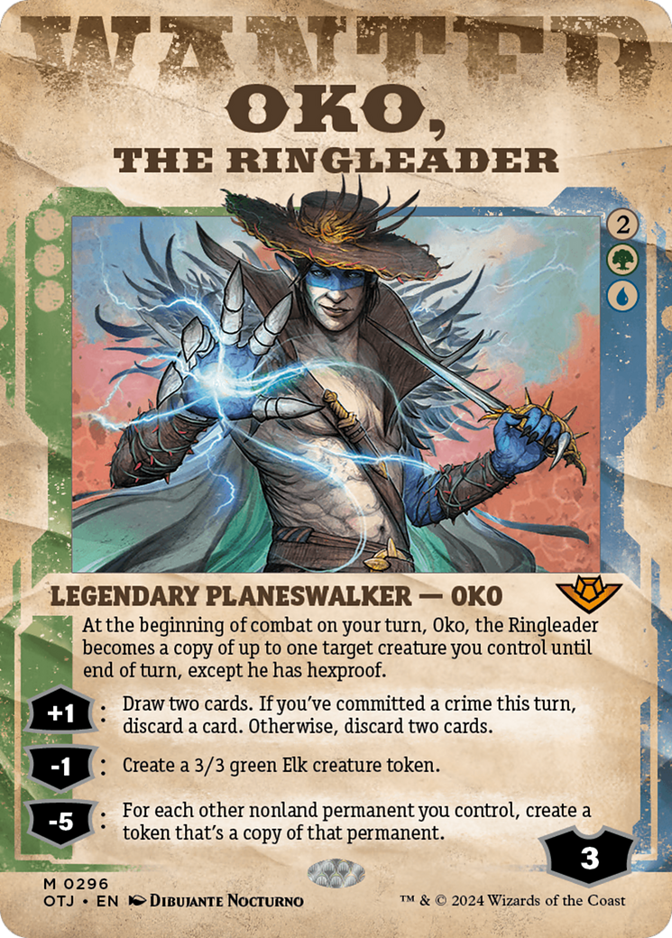 Oko, the Ringleader (Showcase) [Outlaws of Thunder Junction] – Dungeons &  Javas