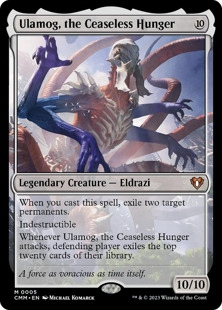 Ulamog, the Ceaseless Hunger [Commander Masters] – Dungeons & Javas