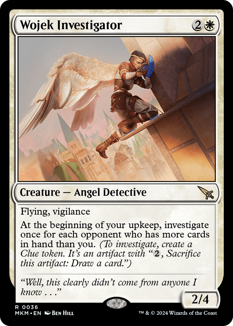 Wojek Investigator (Blue) [Murders at Karlov Manor] – Dungeons & Javas