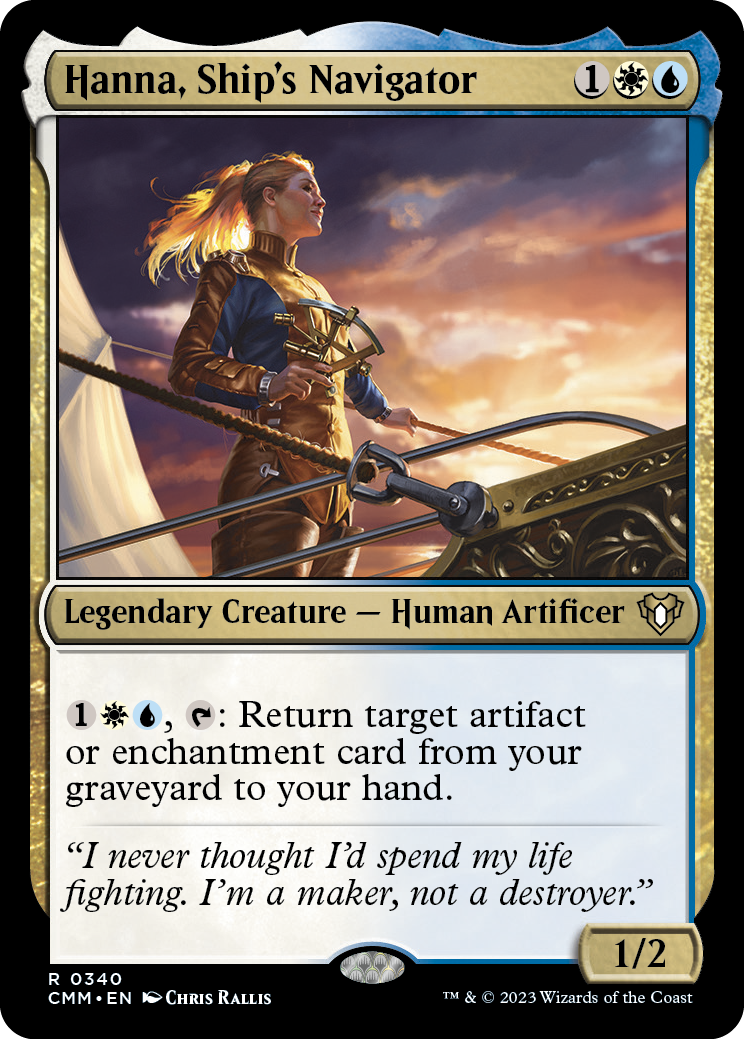 Hanna, Ship's Navigator [Commander Masters] – Dungeons & Javas