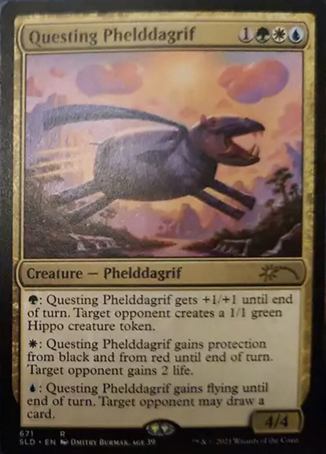 Questing Phelddagrif (671) [Secret Lair Drop Promos] – Dungeons & Javas