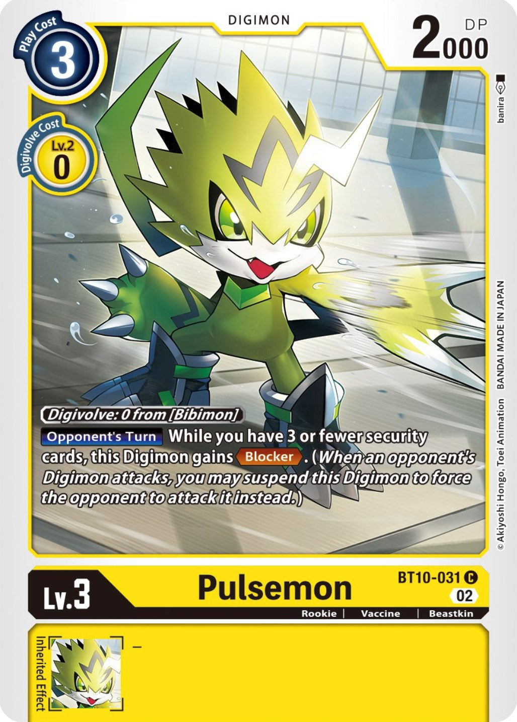 Pulsemon [BT10-031] [Xros Encounter]  Dungeons & Javas