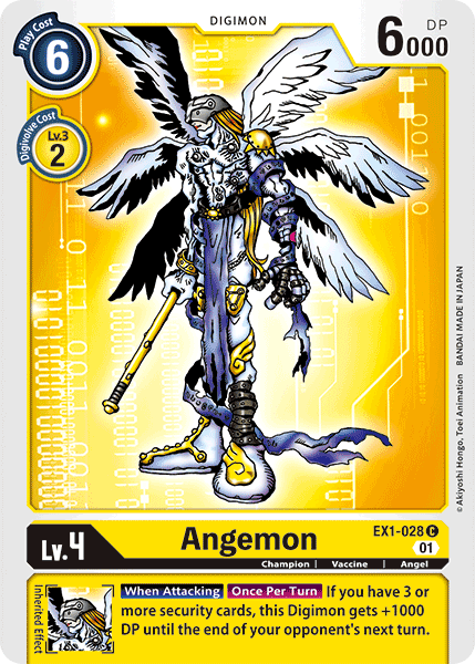 Angemon [EX1-028] [Classic Collection] – Dungeons & Javas