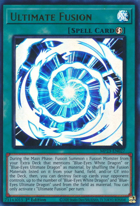 yugioh fusion trap cards Ultimate Fusion [MP23-EN027] Ultra Rare – Dungeons & Javas