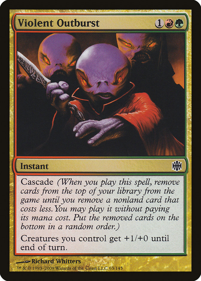 Violent Outburst [Alara Reborn]  Dungeons & Javas