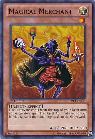 yugioh excavate cards Magical Merchant [SP14-EN040] Common – Dungeons & Javas