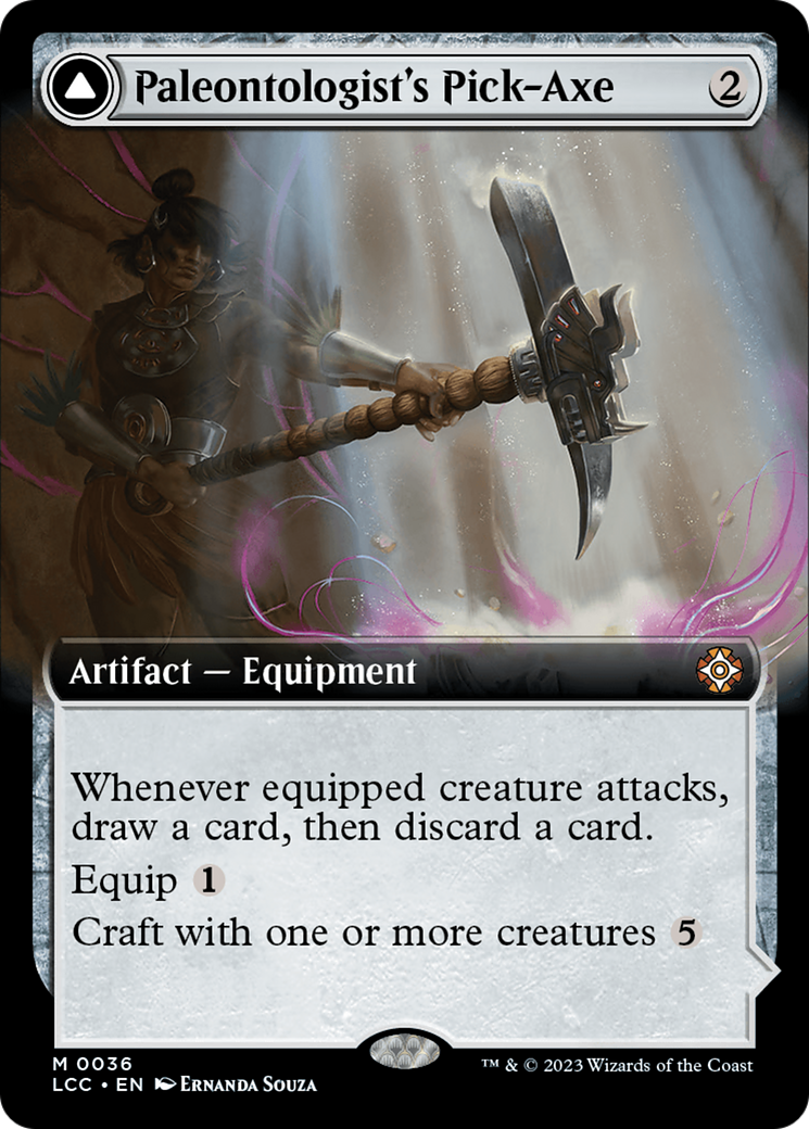 Paleontologist's Pick-Axe (Extended Art) [The Lost Caverns of Ixalan C –  Dungeons & Javas