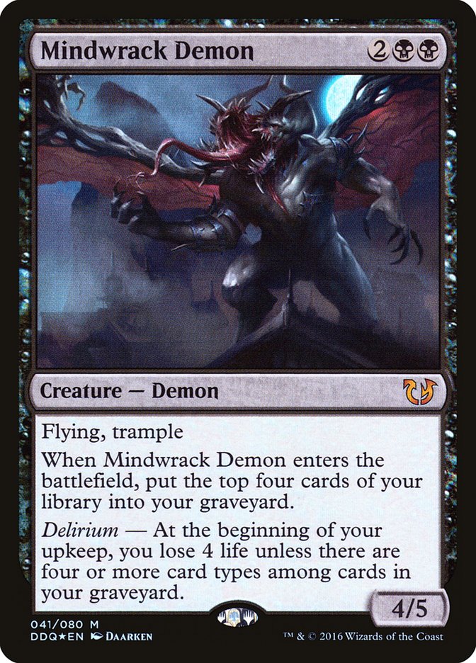 mtg demon cards Amazon.com: Magic The Gathering - Yawgmoth Demon main image 0