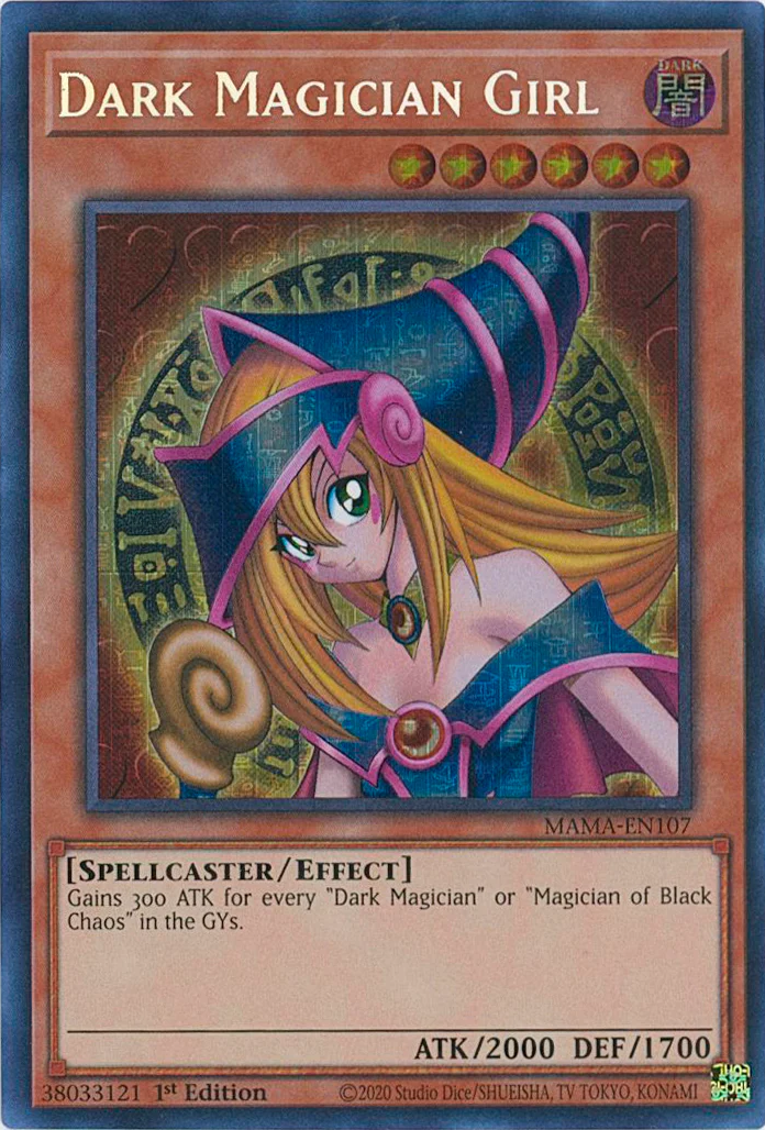 Dark Magician Girl [MAMA-EN107] Ultra Pharaoh's Rare – Dungeons & Javas