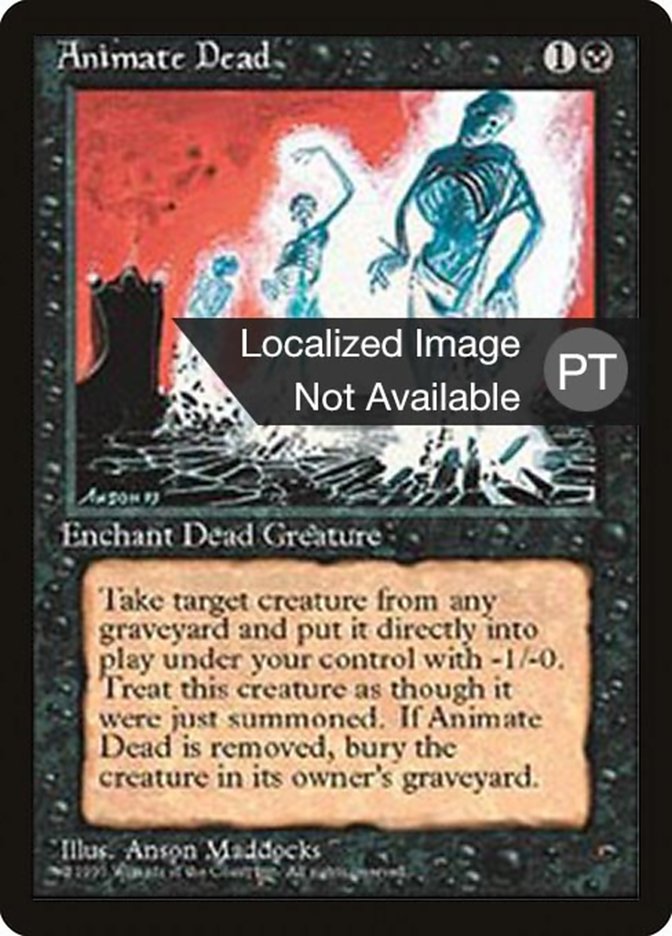 Animate Dead [Fourth Edition (Foreign Black Border)] – Dungeons & Javas