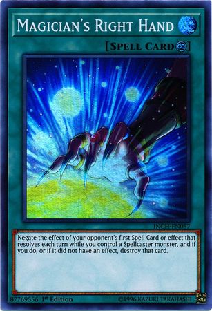 Magician's Right Hand [INCH-EN057] Super Rare – Dungeons & Javas