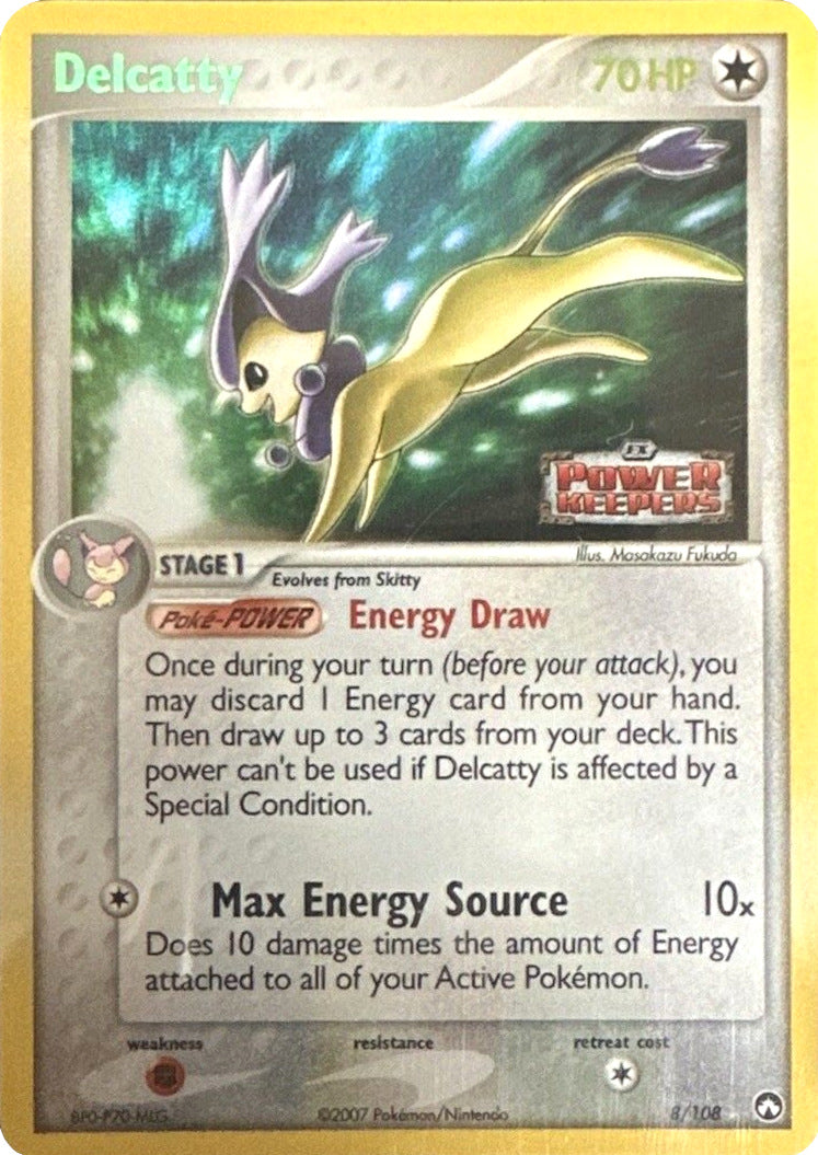 Delcatty (8/108) (Stamped) [EX: Power Keepers] – Dungeons & Javas