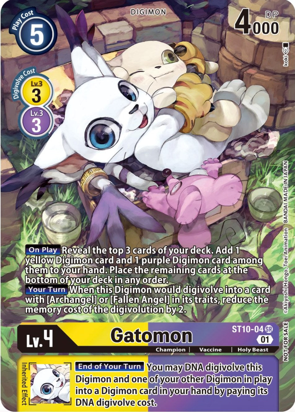 Gatomon [ST10-04] (Official Tournament Pack Vol.9) [Starter Deck: Para –  Dungeons & Javas
