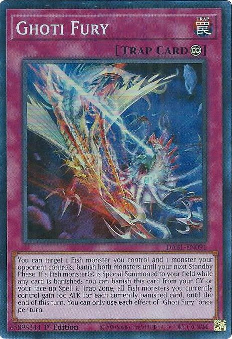 Ghoti Fury [DABL-EN091] Super Rare – Dungeons & Javas