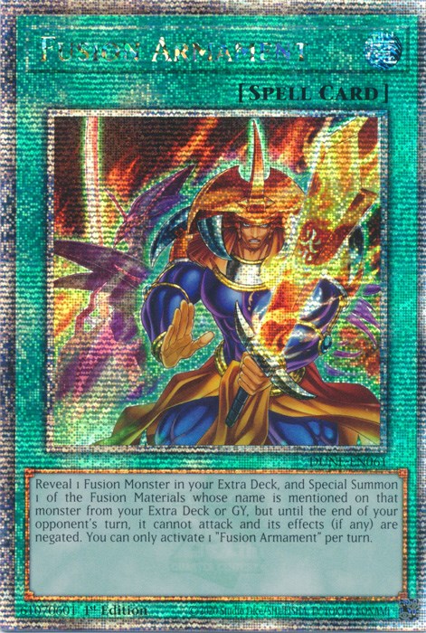 Fusion Armament [DUNE-EN061] Quarter Century Secret Rare – Dungeons & Javas