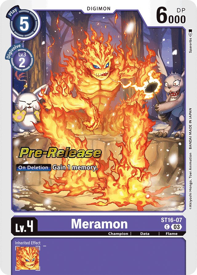 digimon pre release cards Lanamon [BT12-024] [Across Time Pre-Release Cards] main image 1