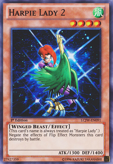 Harpie Lady 2 [LCJW-EN091] Super Rare – Dungeons & Javas