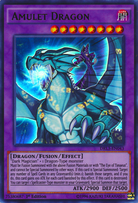 Amulet Dragon [DRL3-EN043] Ultra Rare – Dungeons & Javas