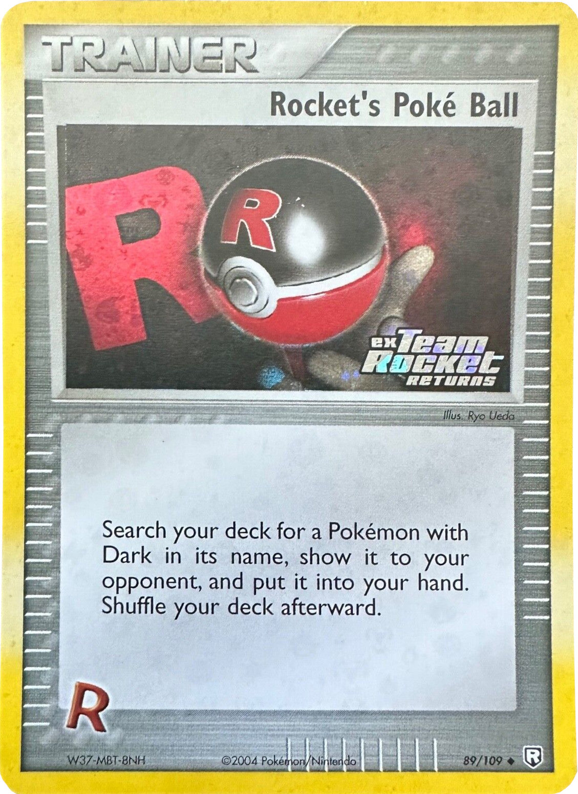 Rocket's Poke Ball (89/109) (Stamped) [EX: Team Rocket Returns]  Dungeons  & Javas