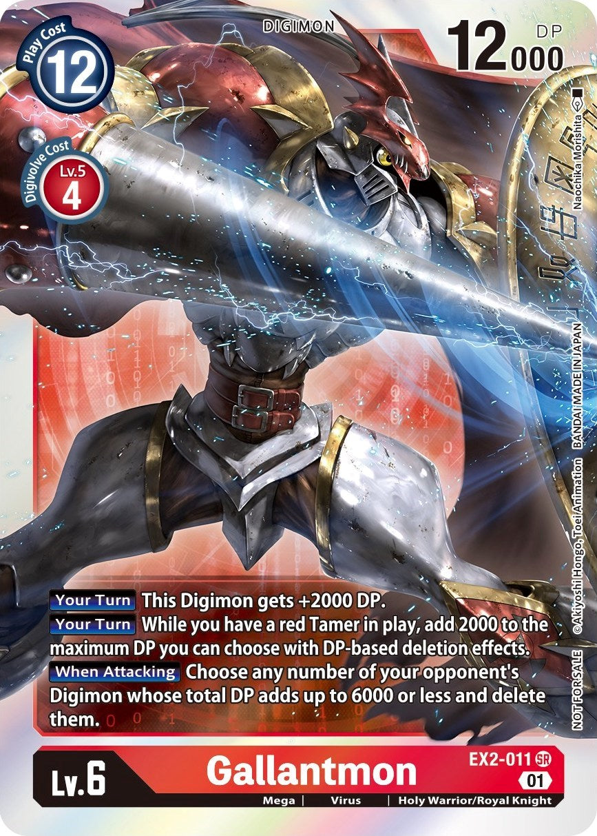 gallantmon digimon card game [EX2-011] (Gen Con 2022) [Digital Hazard Promos] – Dungeons & Javas Size:24