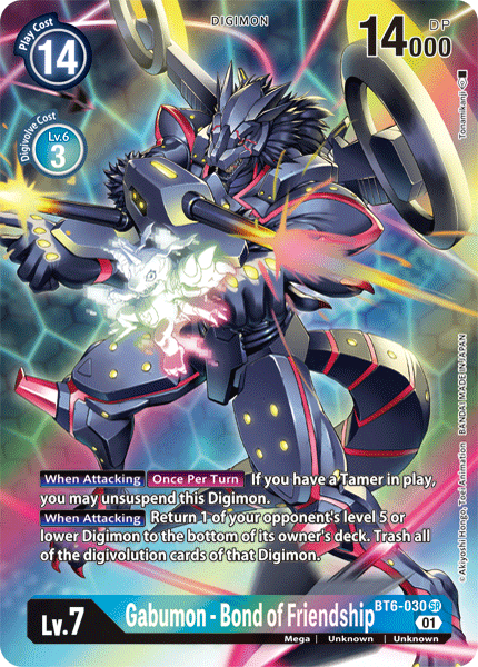 digimon card double diamond Gabumon
