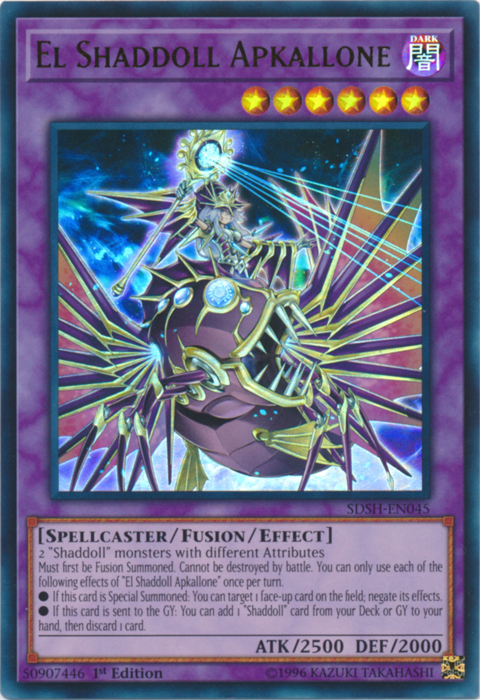El Shaddoll Apkallone [SDSH-EN045] Ultra Rare – Dungeons & Javas