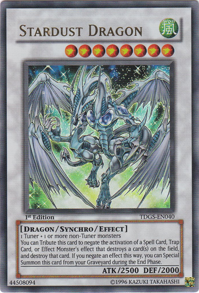 Stardust Dragon [TDGS-EN040] Ultra Rare – Dungeons & Javas