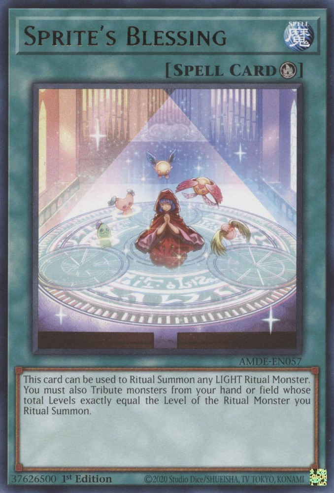 Sprite's Blessing [AMDE-EN057] Rare – Dungeons & Javas