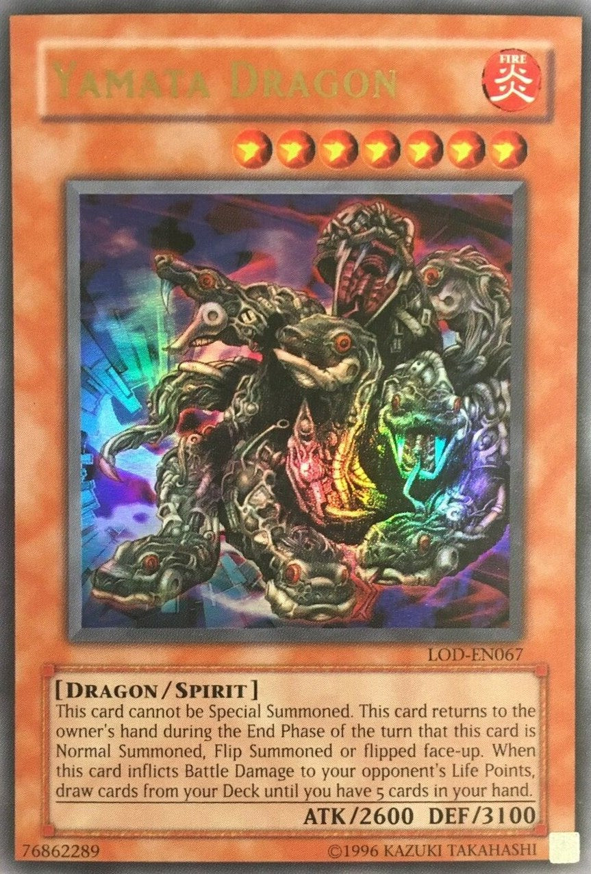 Yamata Dragon [LOD-EN067] Ultra Rare – Dungeons & Javas