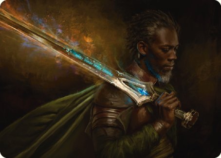 Anduril, Flame of the West Art Card [The Lord of the Rings: Tales of M Dungeons & Javas Anduril, Flame of the West Art Card [The Lord of the Rings: Tales of M Dungeons & Javas