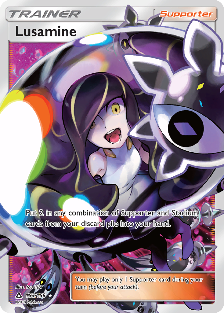 Lusamine (153/156) [Sun & Moon: Ultra Prism]  Dungeons & Javas
