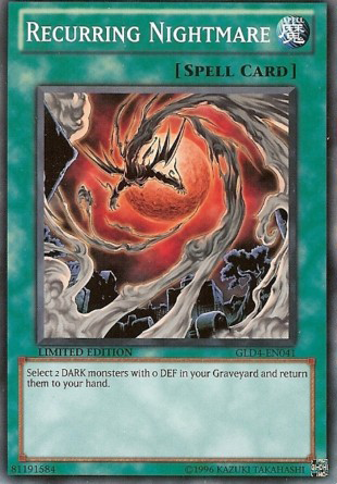 Recurring Nightmare [GLD4-EN041] Common – Dungeons & Javas
