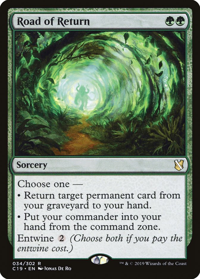 Road of Return [Commander 2019] – Dungeons & Javas