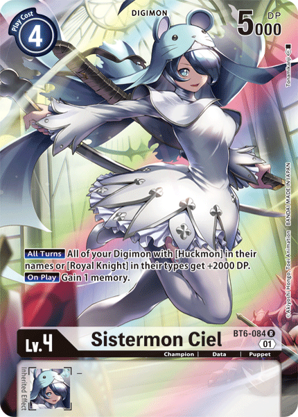 Sistermon Ciel [BT6-084] (Alternate Art) [Double Diamond